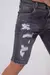 Bermuda Jeans Destroyed Escura na internet