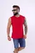 Camiseta Regata Machão Vermelha - Omahha Jeans
