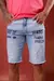 Bermuda Jeans Destroyed Clara Bordada - comprar online