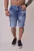 Bermuda Jeans Destroyed Clara Bordada - Omahha Jeans