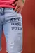 Bermuda Jeans Destroyed Clara Bordada na internet