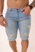 Bermuda Jeans Destroyed Clara Sobretinto - Omahha Jeans