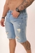 Bermuda Jeans Destroyed Clara Sobretinto - comprar online