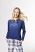Pijama Feminino Inverno Xadrez (Coleção Família) - comprar online