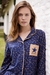 Pijama Feminino Inverno Americano Estrela - comprar online