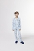 Pijama Infantil MASCULINO Americano Listrado De Inverno - comprar online