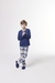 Pijama Infantil Masculino Inverno Estampa Xadrez (Coleção Família) - comprar online