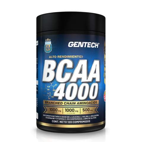 GENTECH - BCAA 4000 AMINOACÍDOS