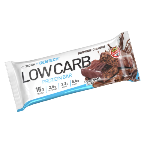 GENTECH - Barras Low Carb - Bajas en carbohidratos Display 10 unidades - comprar online