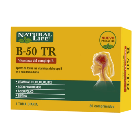 NATURAL LIFE - Vitamina B-50 Complex Natural Life - comprar online