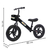 BICICLETA INFANTIL BALANCE 12 SEM PEDAL PNEU EM EVA COR PRETA - comprar online