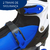 PATINS 4 RODAS ROLLER AZUL C/KIT PROTECAO TAMANHO G - comprar online