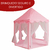 BARRACA INFANTIL COM LUZES LED 3M ROSA na internet