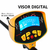 DETECTOR DE METAL PROFISSIONAL VISOR LCD C/BATERIA