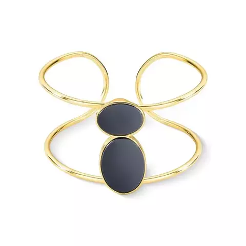 Maxi Bracelete Pedra Hematita