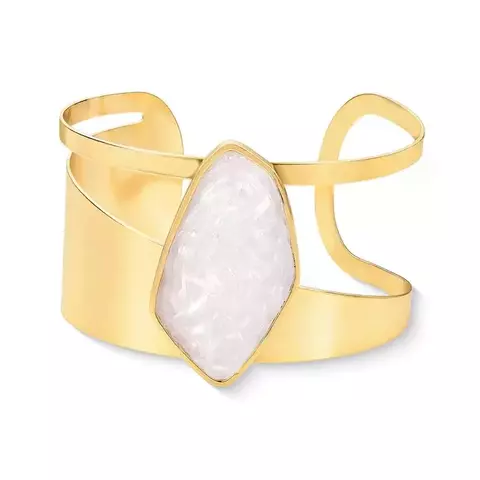 Bracelete Folheado a Ouro Linha Lúmen Selenita