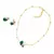 Conjunto Coleção Fusão Ágata Verde