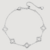 Pulseira Infinity Clover em prata 925 - Calmarq Pratas