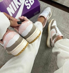 Nike Dunk Low Pro Marrom/Rosa - Moda Tênis