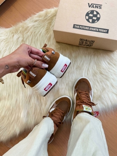Vans Neo Camurça Caramelo/Branco Unisex - loja online