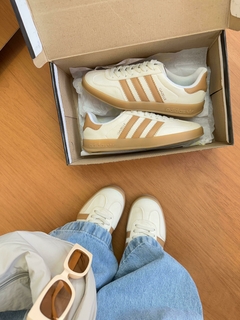 Adidas Gazelle Prime Taupe/Creme na internet