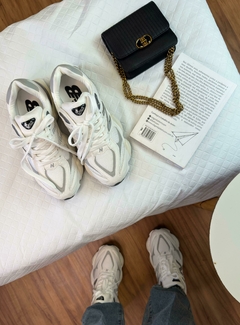 New balance 9060 Couro legítimo Branco/cinza