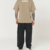 Camiseta Over premium Bege
