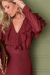 Conjunto Saia Midi e Blusa Babados de Crepe na internet