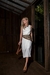 Vestido Linho Reto com Recorte - comprar online