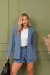 Conjunto Short + Blazer Alfaiataria - comprar online