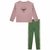 Conjunto Kukie Alecrim Blusão E Calça Legging Rosa Inverno - comprar online