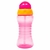 Garrafa Fresh Infantil Com Canudo Silicone Rosa Buba