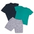 Conjunto 3 peças Luc.Boo Verde Wear Coleção Verão - Gibella Kids