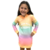 Vestido Kukiê Tie Day Me Happy Inverno - Gibella Kids