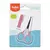 Tesoura Para Unha Baby - Rosa - Buba