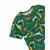 Camiseta Bento Fábula Malha Dinolinha Verde Inverno na internet