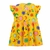 Vestido Fábula Três Marias Lua Estrela Sol Amarelo Verão na internet