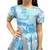 Vestido Mon Sucré Verde Água Love School Inverno - Gibella Kids