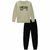 Conjunto Luc.Boo Blusa Manga Longa E Calça Bege Inverno na internet