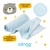COBERTOR INFANTIL ELEFANTE AZUL CLINGO - Gibella Kids