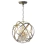 Lustre de Cristal Orb Benita com 4 Luzes na internet