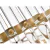 Lustre de Cristal Casandra com 4 Luzes - comprar online