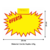 Cartaz Splash Oferta C/ Aba 28x20cm para Promoção Supermercado Cód. 1337 na internet