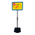 Pedestal Porta Cartaz Oferta A5 15x21cm Regulável - Guia do Supermercado