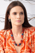 Colar Boho-Cosmic em Ágatas e Prata 925 na internet