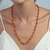 Colar Boho-Mantra em Cornalina e Prata 925 - comprar online