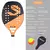 Imagem do Raquete Profissional de Beach Tennis CAMEWIN – Fibra de Carbono e Vidro 3K, Alta Performance e Durabilidade