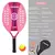 Raquete Profissional de Beach Tennis CAMEWIN – Fibra de Carbono e Vidro 3K, Alta Performance e Durabilidade - loja online