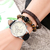 conjunto relógio para presente 3 peças pulseira, relógio,pulseira, masculino - pereira eletro