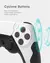 controlador de jogo para GAMINJA-Gamepad sem fio com giroscópio de seis eixos, - comprar online